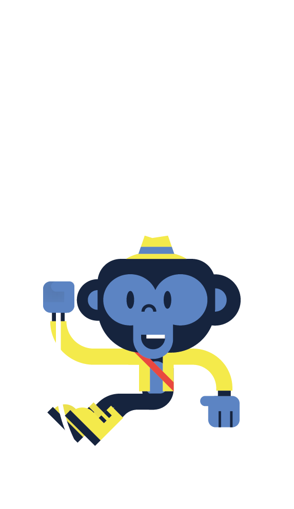 mono-azul